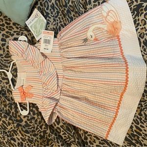 girls 2t bonnie jean dress brand new with tags!